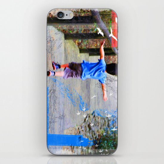 learning to fly 02 iPhone & iPod Skin