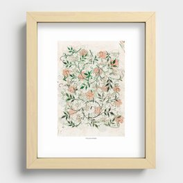 Jasmine by William Morris Recessed Framed Print