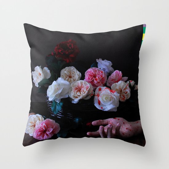 "Power, Corruption & Lies" by Cap Blackard Throw Pillow