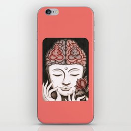 How meditation changes your brain... and makes you wiser? iPhone Skin