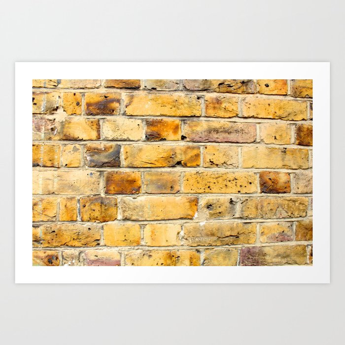 Just Another Brick in the Wall Art Print