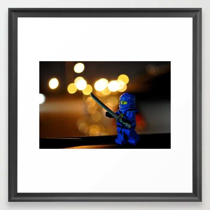 Lego Ninjago Jay Framed Art Print