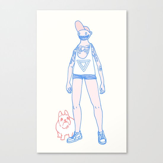 Short Shorts! Canvas Print