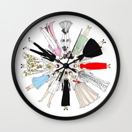 Audrey Circle Fashion Wall Clock