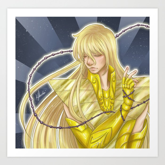 Shaka , Virgo Art Print by karinapardini