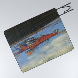 [Futuristic air travel] / Harry Grant Dart. Picnic Blanket