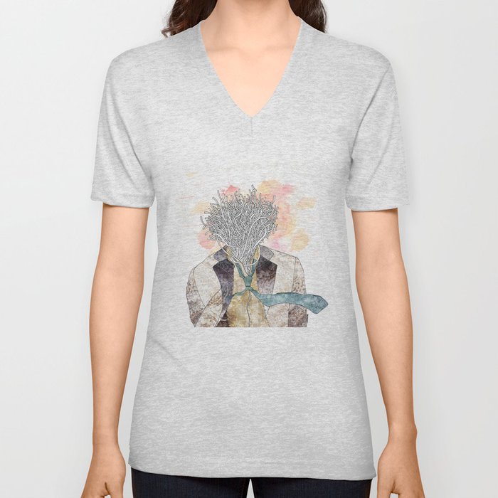 The one with head V Neck T Shirt