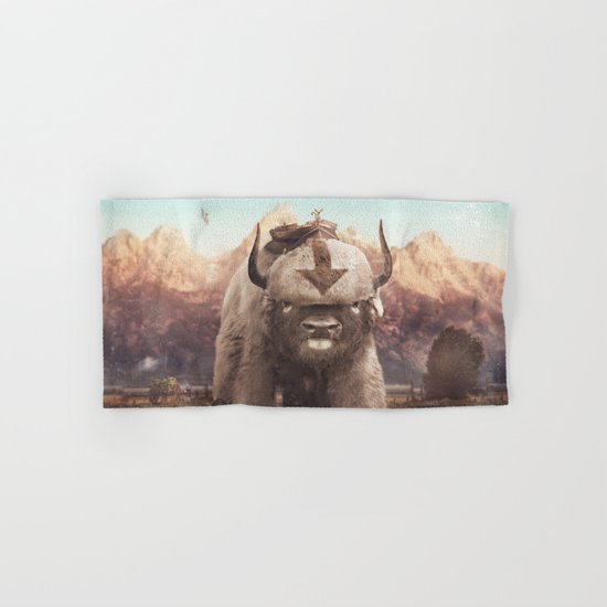 Appa In The Mountains Hand Bath Towel By Andywynn Society6