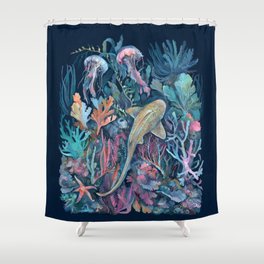 Marine Life Shower Curtain