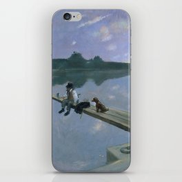 Jean-Louis Forain - The Fisherman iPhone Skin