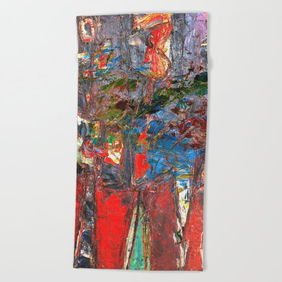 I Awoke Thinking Beach Towel