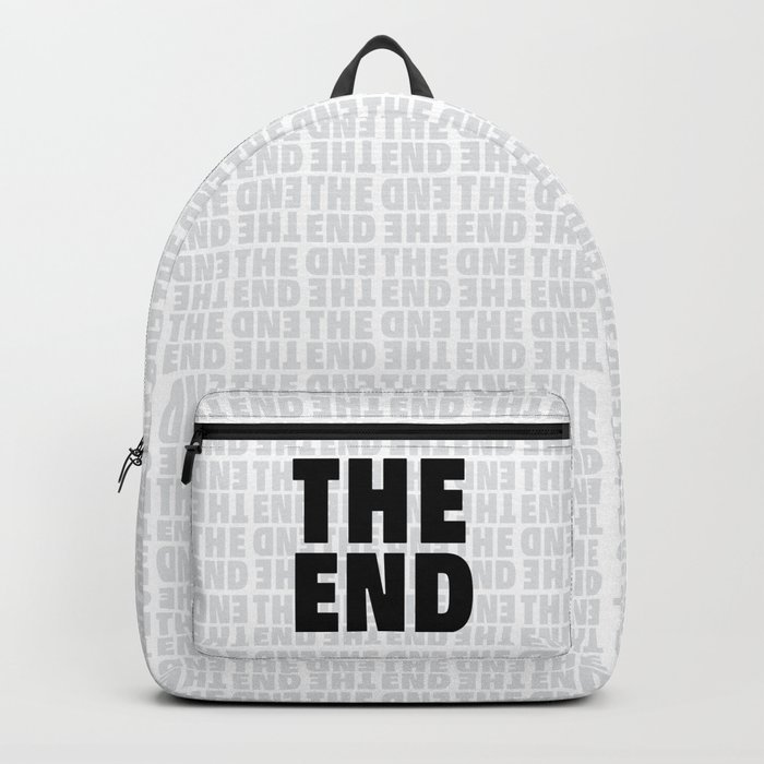 The End Black Backpack