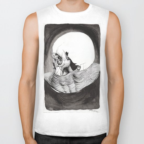 skull Biker Tank