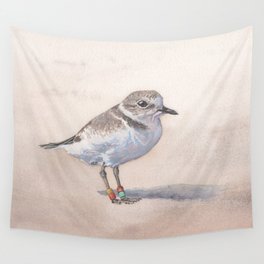 Monterey Bay Snowy Plover Wall Tapestry