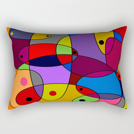 Abstract #55 Rectangular Pillow