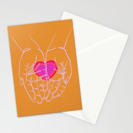 Hands & Heart Stationery Cards