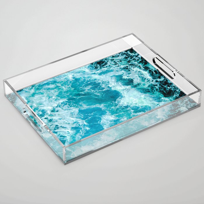 Sea Me Waving Acrylic Tray