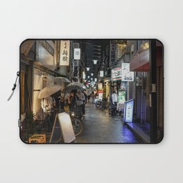 Osaka Alleyway by Night Laptop Sleeve