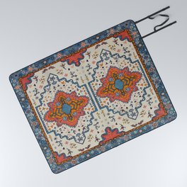 N125 - HQ Bohemian Traditional Moroccan Style Decor Artwork. Picnic Blanket