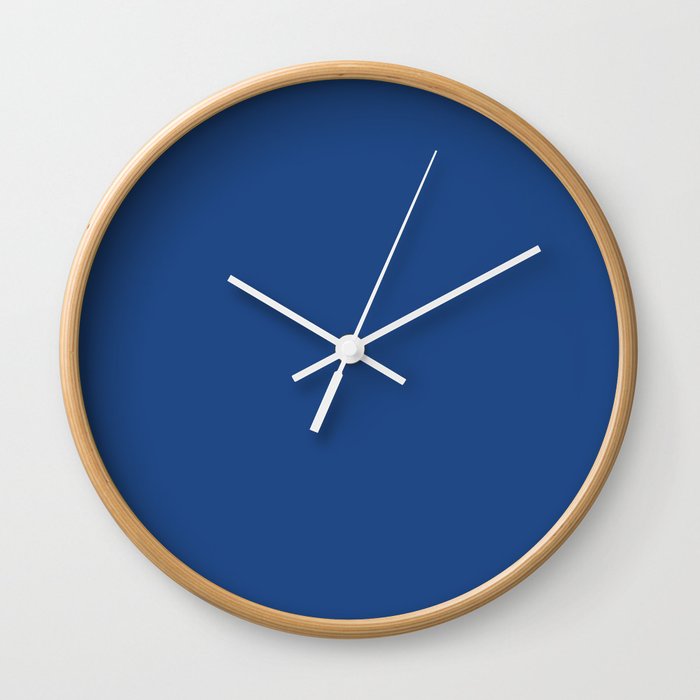 Spring Field Design / Blue (Mix & Match Set) Wall Clock