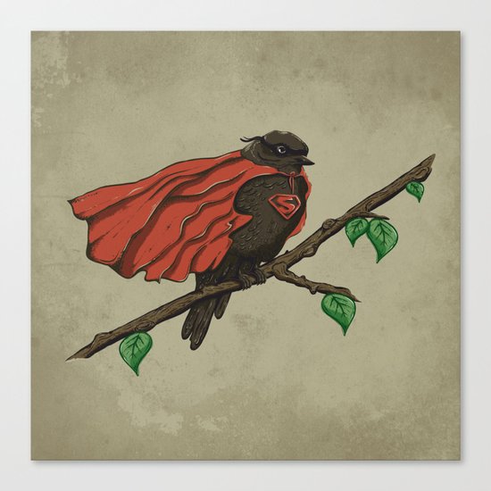 Super Bird Canvas Print