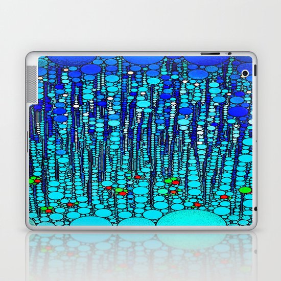 :: Blue Martini Celebration :: Laptop & iPad Skin