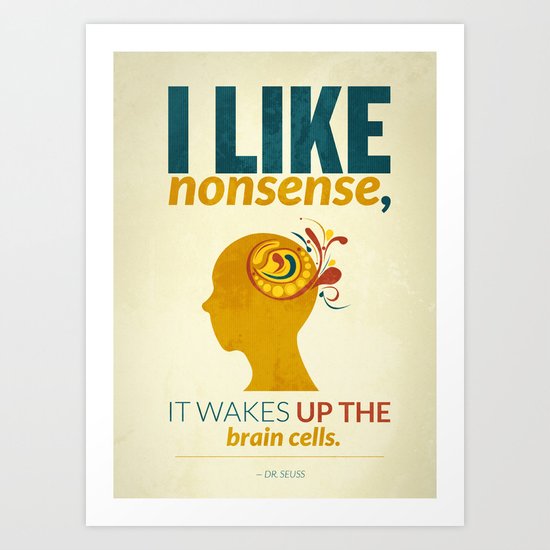 Dr. Seuss Art Print