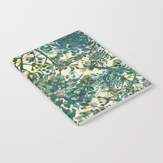 spring time emerald green Notebook