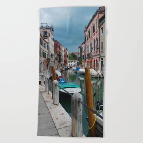 Stormy Venice Beach Towel