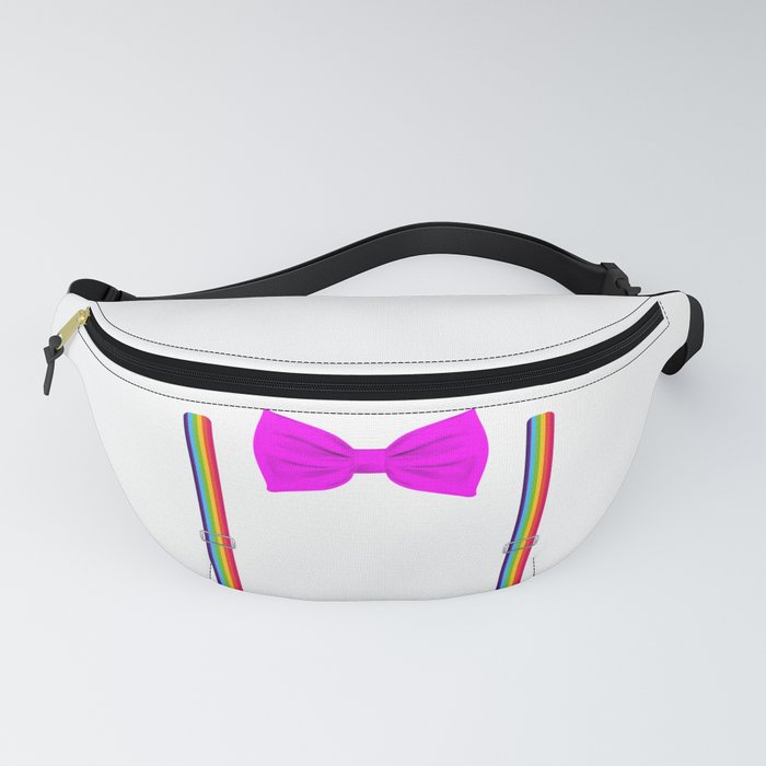 Fanny pack shop with suspenders