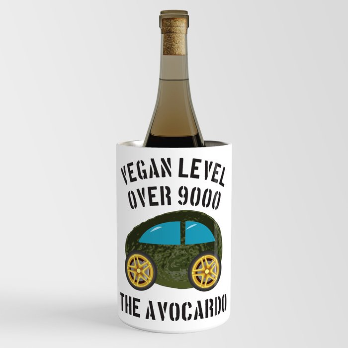 Vegan Car Avocardo Level over 9000 Wine Chiller