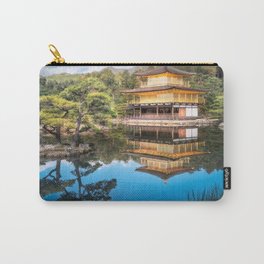 Wonderful Japanese Zen gardens at Golden Pavilion, Kyoto, Japan. Carry-All Pouch
