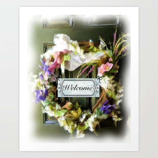 Welcome Spring Art Print