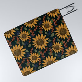 Sunflowers  Picnic Blanket