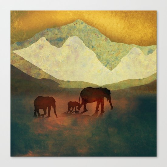 In Search of Water Canvas Print
