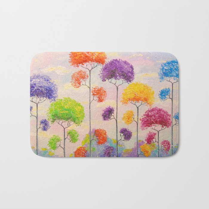 Melody of the trees Bath Mat