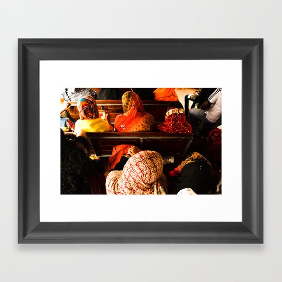 Kafia Framed Art Print