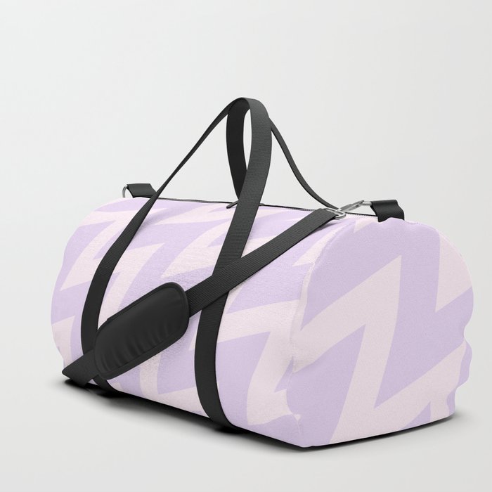 Slanted Cloud Chevron Duffle Bag