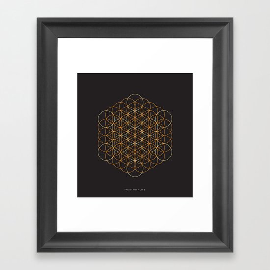 Fruit-of-Life Framed Art Print