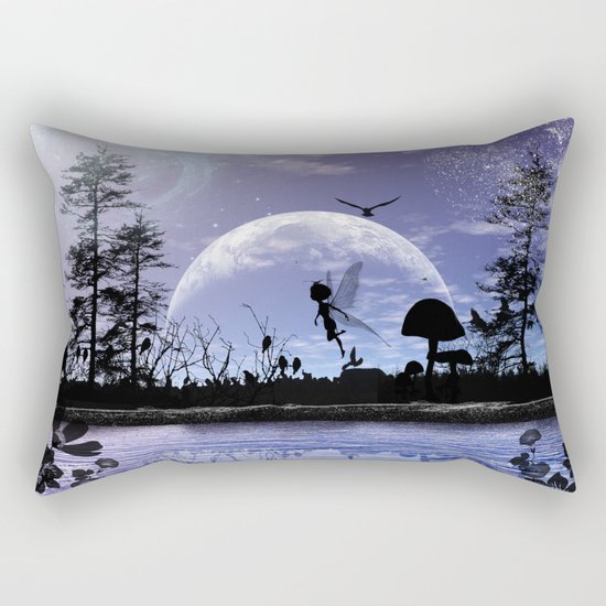 Fairy silhouette Rectangular Pillow