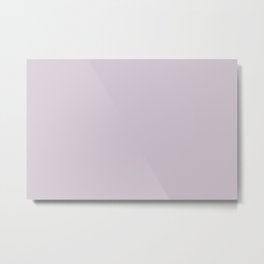 Fairy Land Pastel Lilac Purple Solid Color Pairs To Sherwin Williams Enchant SW 6555 Metal Print | Color, Pattern, Solids, Spring, Purplesolid, Graphicdesign, Purple, Solid Color, Pastel, Midtone 