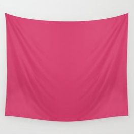 Vivid Cerise Wall Tapestry