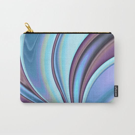 Abstract Fractal Colorways 02PrBl Carry-All Pouch