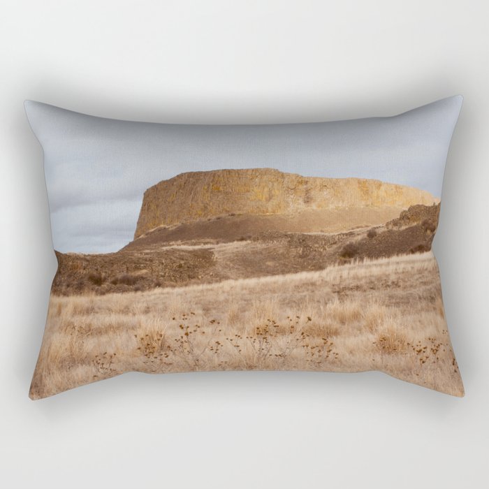 Plains cliffs Rectangular Pillow