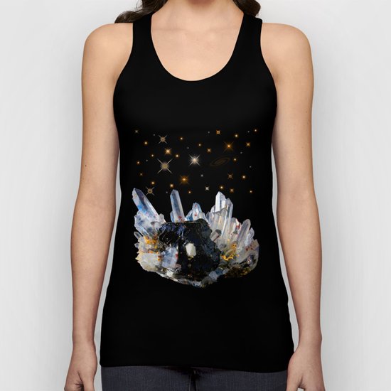 Star Aura Quartz Unisex Tank Top