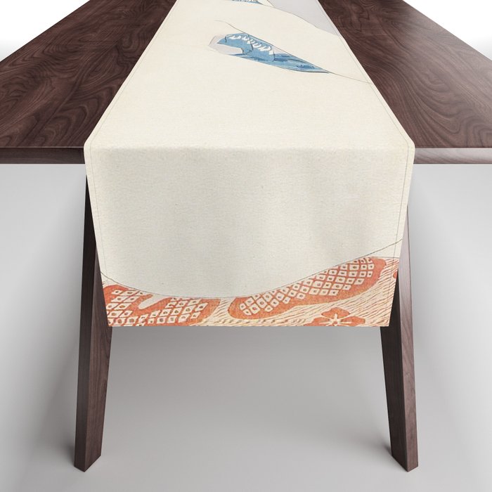 Woman After a Bath Table Runner