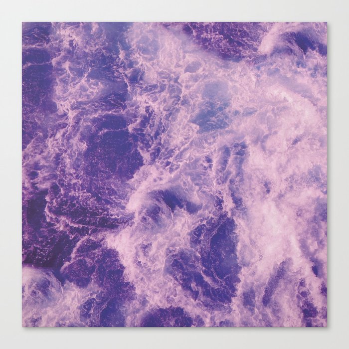Violet Sea Canvas Print