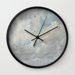 Cloud Study by John Constable Wall Clock | Painting, Birds, Cloudstudy, Clouds, Classicart, Englishpainters, Johnconstable 