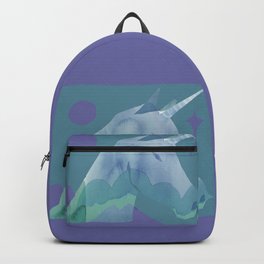 Abstraction_YOU_ARE_MAGICAL_UNICORN_UNIQUE_POP_ART_0117A Backpack | Horse, Unicorn, Magical, Spring, Wish, Magic, Special, Painting, Animal, Energy 