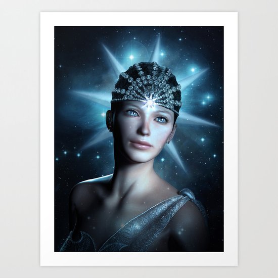 Starlight Beauty Art Print